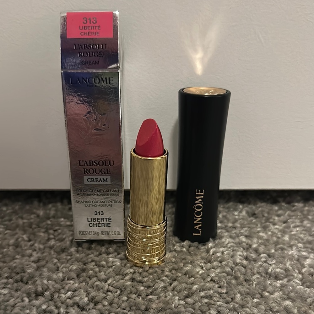 Lancôme L'Absolu Rouge Cream Lipstick in 313 Liberté Chérie